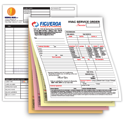 Custom Carbonless Forms Printing UK - BeePrinting London