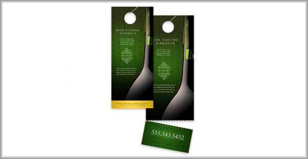 door hanger printing uk custom door hanger beeprinting london